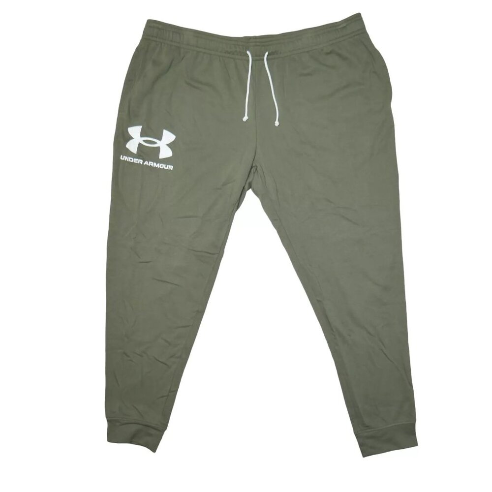 Under Armour Men's French Terry Rival Joggers Sweatpants Big & Tall Size 4XLT - Picture 1 of 7